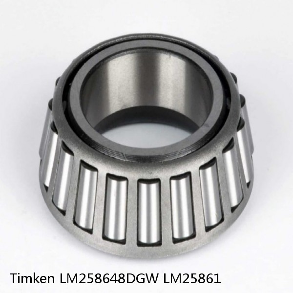 LM258648DGW LM25861 Timken Tapered Roller Bearing