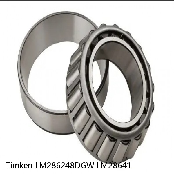 LM286248DGW LM28641 Timken Tapered Roller Bearing