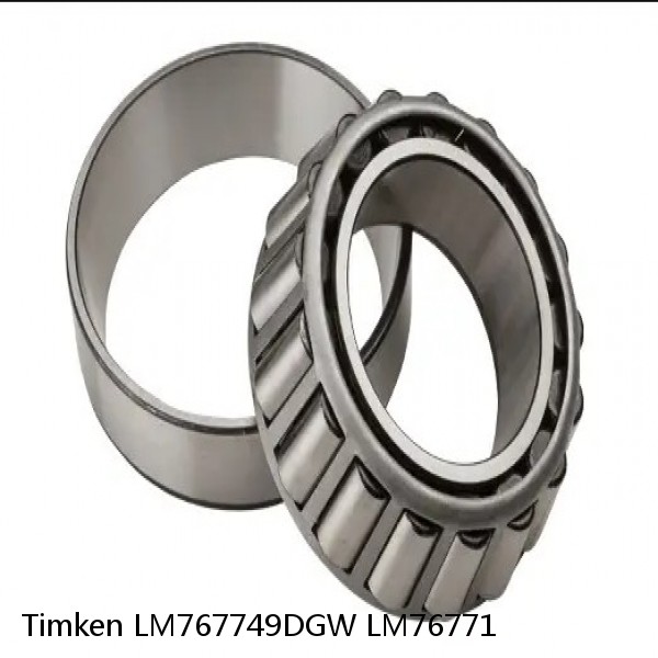 LM767749DGW LM76771 Timken Tapered Roller Bearing