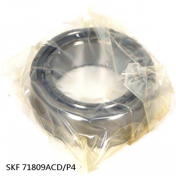 71809ACD/P4 SKF Super Precision,Super Precision Bearings,Super Precision Angular Contact,71800 Series,25 Degree Contact Angle