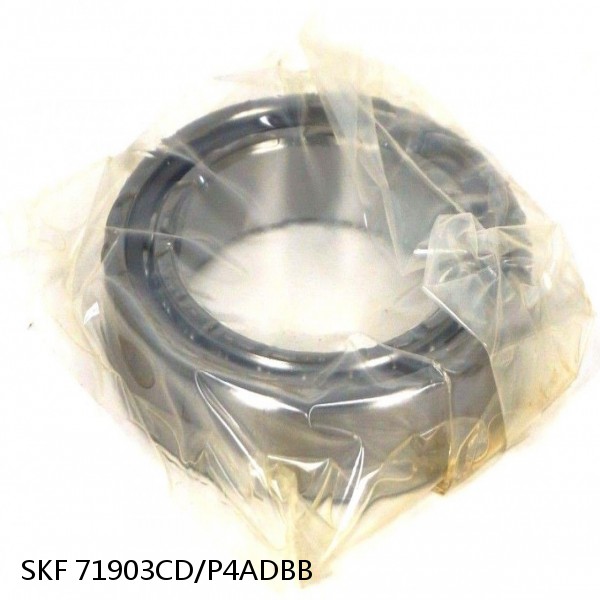 71903CD/P4ADBB SKF Super Precision,Super Precision Bearings,Super Precision Angular Contact,71900 Series,15 Degree Contact Angle