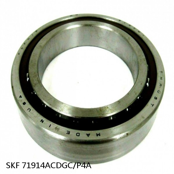 71914ACDGC/P4A SKF Super Precision,Super Precision Bearings,Super Precision Angular Contact,71900 Series,25 Degree Contact Angle