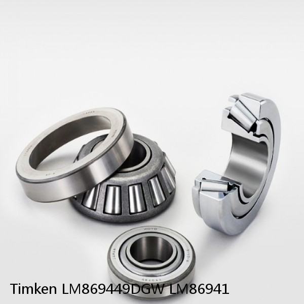 LM869449DGW LM86941 Timken Tapered Roller Bearing