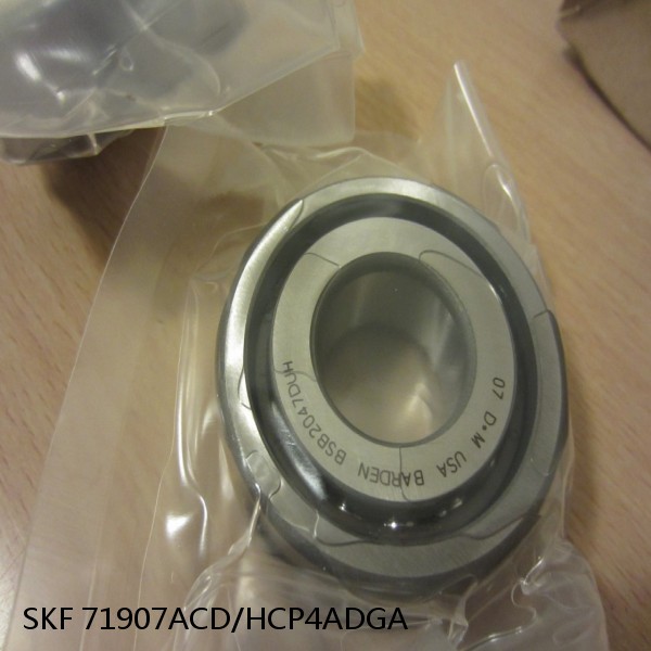 71907ACD/HCP4ADGA SKF Super Precision,Super Precision Bearings,Super Precision Angular Contact,71900 Series,25 Degree Contact Angle