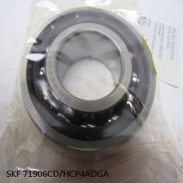 71906CD/HCP4ADGA SKF Super Precision,Super Precision Bearings,Super Precision Angular Contact,71900 Series,15 Degree Contact Angle