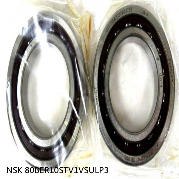 80BER10STV1VSULP3 NSK Super Precision Bearings