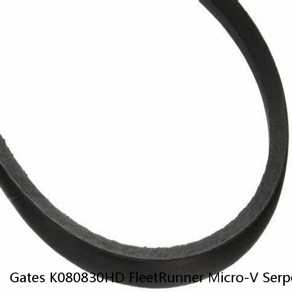 Gates K080830HD FleetRunner Micro-V Serpentine Drive Belt